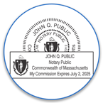 Massachusetts Notary Seals